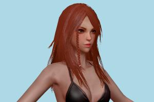 FS Ranger First-Summoner, FS, woman, female, people, human, xna, characters, rigged